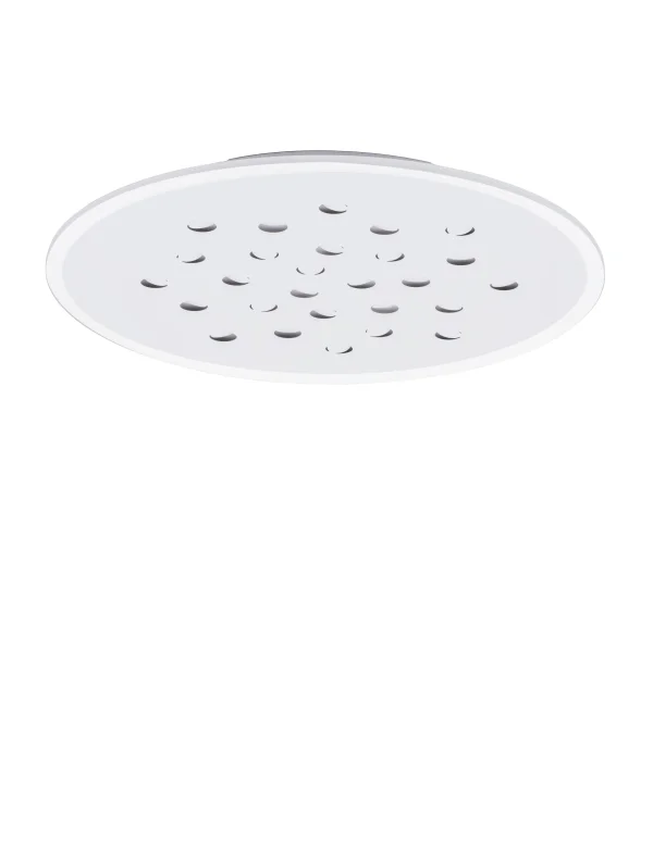 Nova Luce Astro - plafonnier - Ø 60,3 x 5 cm - 40W dimmable LED inclus - blanc sablé