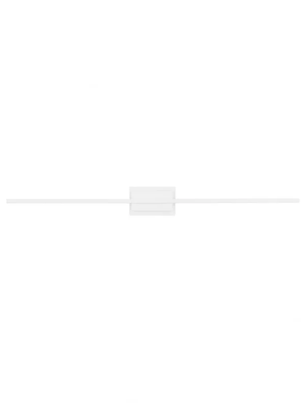 Nova Luce Azure - applique murale - 6,9 x 11,8 x 120,5 cm - 28,5W LED inclus - blanc sable