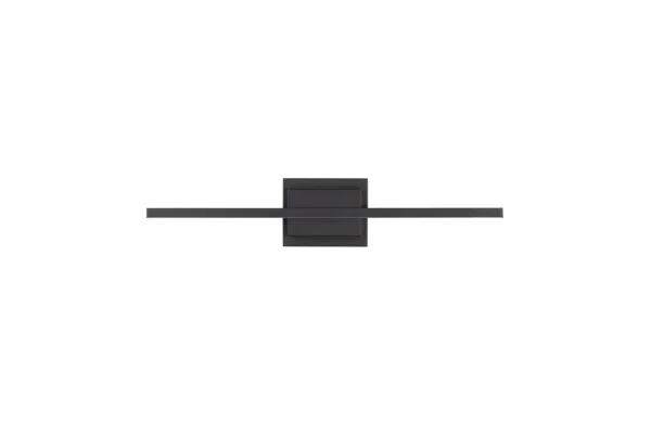 Nova Luce Azure - applique murale - 6,9 x 11,8 x 60 cm - 12,5W LED inclus - noir sable