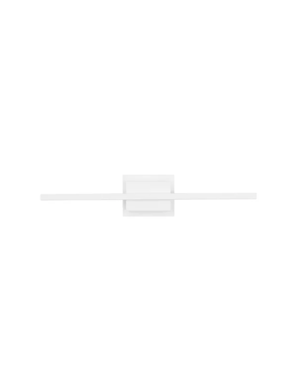 Nova Luce Azure - applique murale - 6,9 x 11,8 x 60,5 cm - 12,5W LED inclus - blanc sable