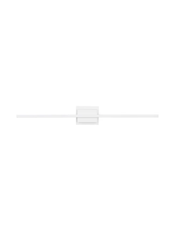 Nova Luce Azure - applique murale - 6,9 x 11,8 x 90,5 cm - 21W LED inclus - blanc sable