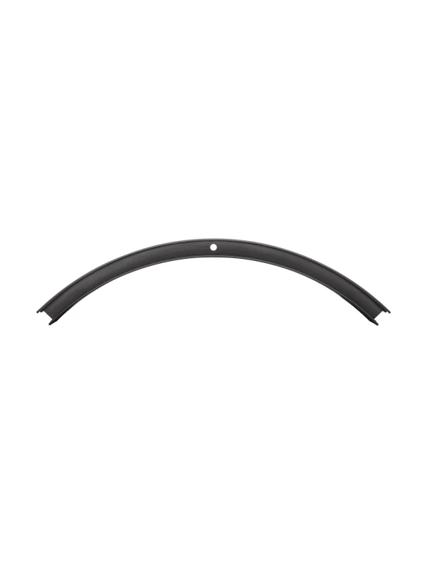 Nova Luce Breda - Coude à 90° pour rail magnétique flexible - 3,5 x 6,8 cm - rayon de 45 cm - noir