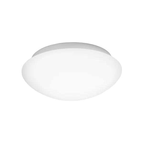 Nova Luce Brest - plafonnier de salle de bains - Ø 38 x 13 cm - IP44 - blanc
