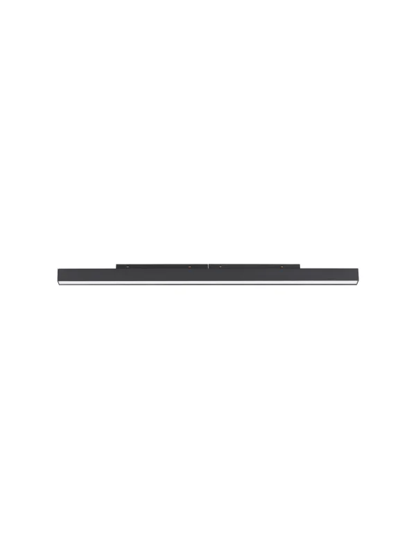 Nova Luce Buxton L - luminaire sur rail magnétique - 80,4 x 3,5 x 5,2 - 42W LED inclus - blanc chaud couleur de lumière - noir