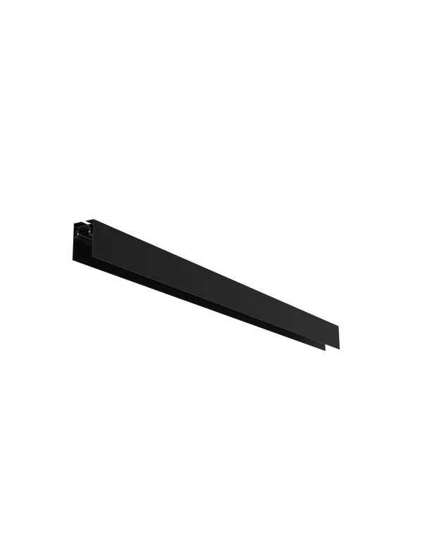 Nova Luce Buxton L - profilé magnétique pour montage en saillie/pendulaire - 200 x 4 x 6,1 cm - noir