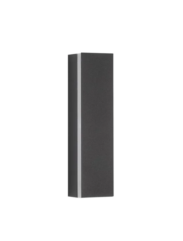 Nova Luce Colby - 5 x 4,2 x 20 cm - 12W LED inclus - noir sable