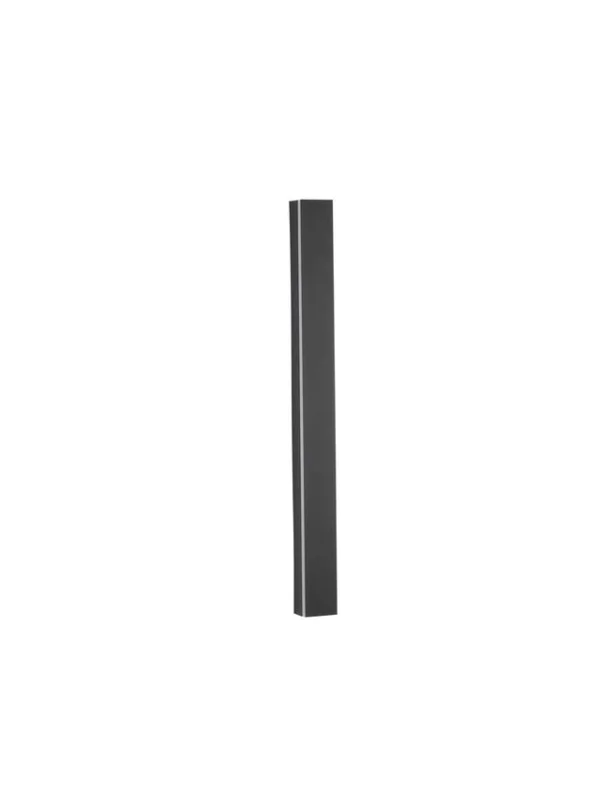 Nova Luce Colby - 5 x 4,2 x 60 cm - 21W LED inclus - noir sable