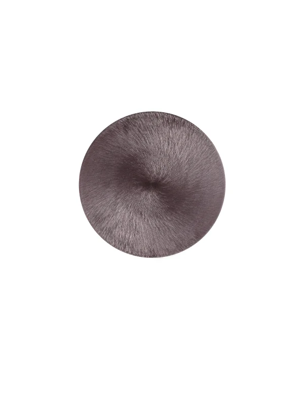 Nova Luce Cyrcle - applique murale - Ø 30 x 3,5 cm - 21W LED inclus - café brossé