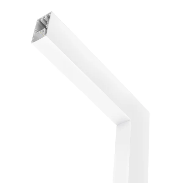 Nova Luce Dido - profilé lumineux linéaire - 34,5 x 3,8 x 7 cm - 20W LED inclus - blanc - couleur de lumière blanche