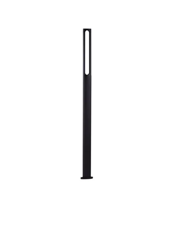Nova Luce Dira - lampe de jardin - 11,5 x 200 x 6,5 cm - 11W LED inclus - IP65 - anthracite foncé