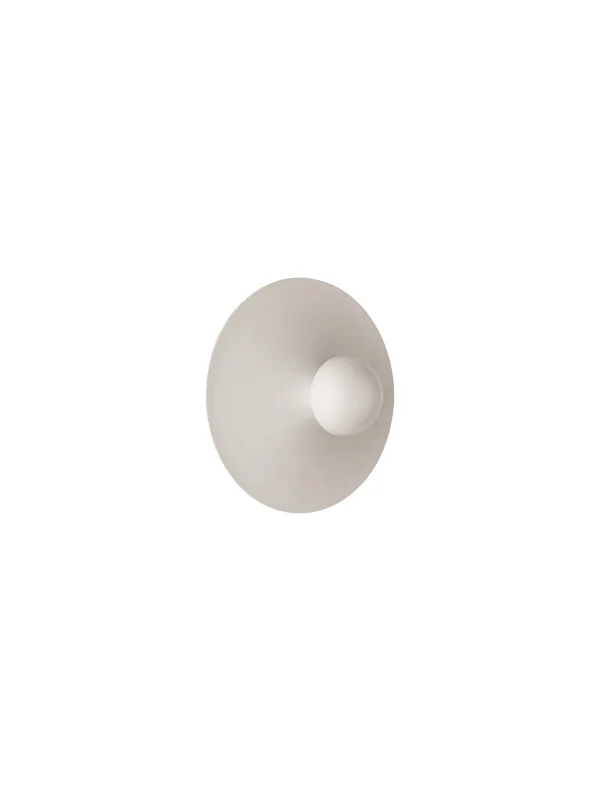 Nova Luce Edem - applique murale - Ø 25 x 11 cm - 9W LED inclus - beige