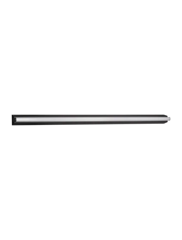 Nova Luce Endo - applique murale - 82 x 5,5 x 4,5 cm - 26W LED inclus - IP44 - noir sablé