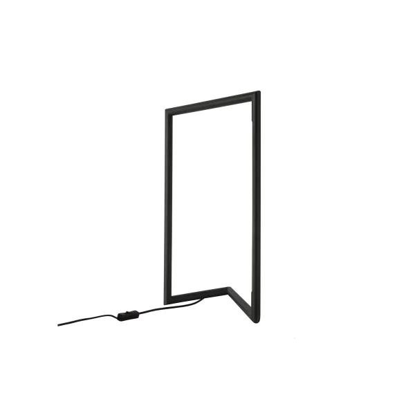 Nova Luce Ensio - lampe à poser - 40 x 17 x 25,5 cm - 7W LED inclus - noir