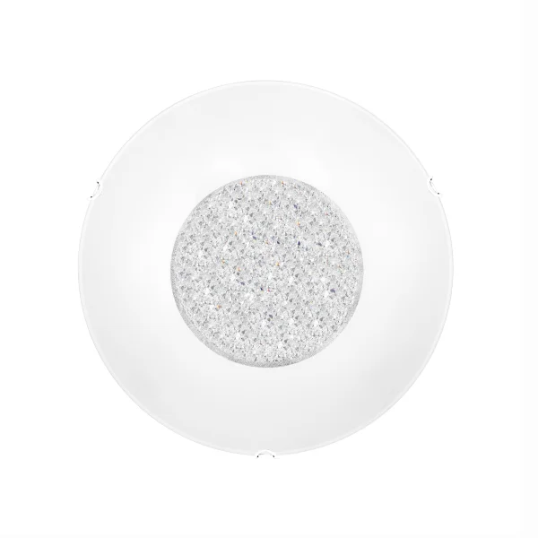 Nova Luce Era - plafonnier - Ø 40 x 9 cm - blanc