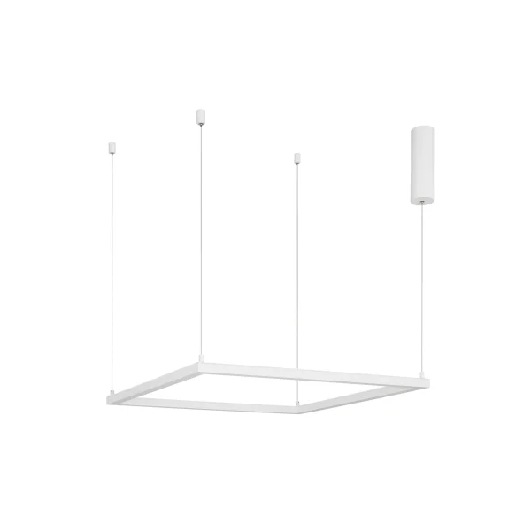 Nova Luce Eterna - lampe suspendue - 75 x 75 x 120 cm - 40W LED dimmable inclus - blanc sable