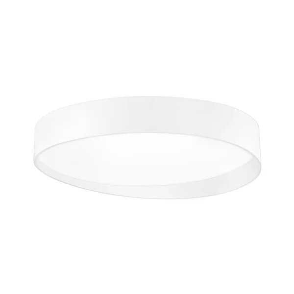 Nova Luce Fano - plafonnier - Ø 40 x 15,5 cm - 26W LED inclus - blanc