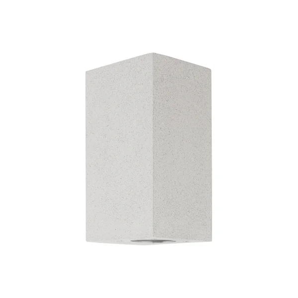 Nova Luce Fuento - applique d'extérieur - 8,6 x 10 x 18 cm - IP65 - blanc