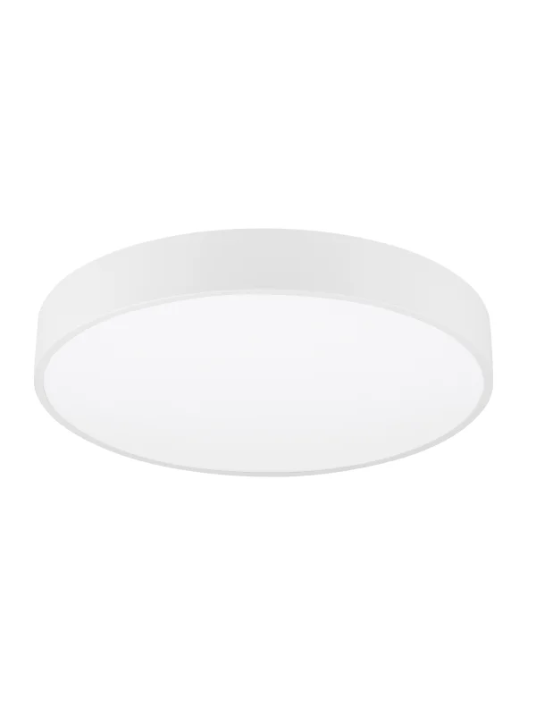 Nova Luce Hadon - plafonnier - Ø 50 x 7 cm - blanc sablé
