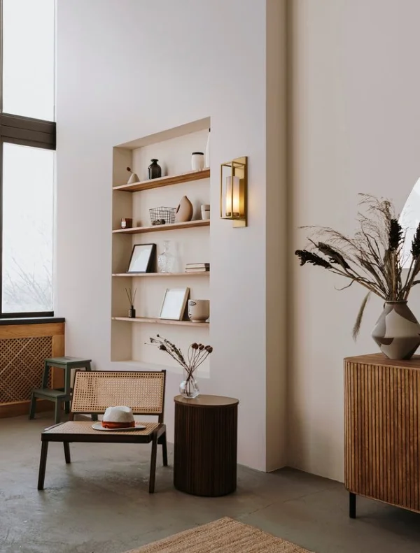 Nova Luce Juliet - applique murale - 13 x 14,7 x 63 cm - or