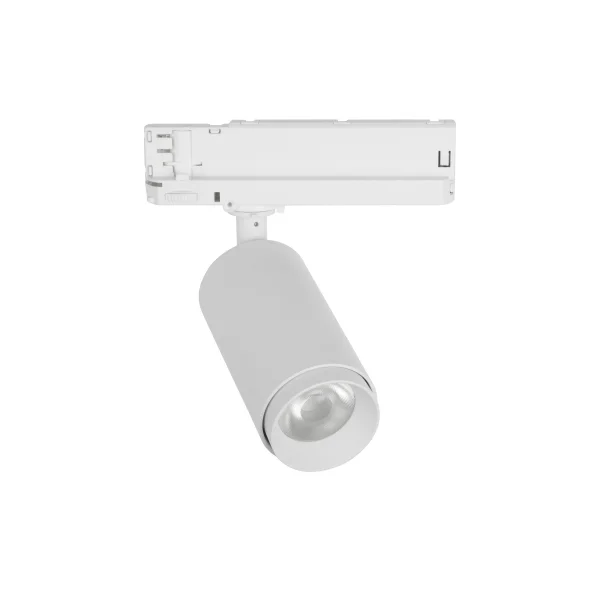 Nova Luce Lavish - Spot sur rail triphasé - 16 x 6 x 20 cm - 24W LED inclus - blanc sable