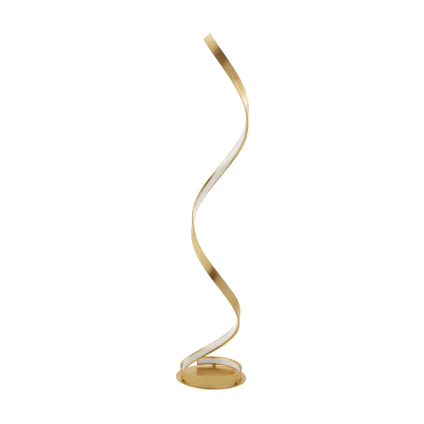 Nova Luce Leon - lampadaire - Ø 29 x 143 cm - 28W LED inclus - or