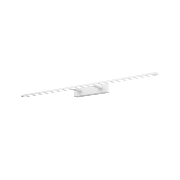 Nova Luce Livia - applique murale - 96 x 14 x 6 cm - 30W LED inclus - IP44 - blanc