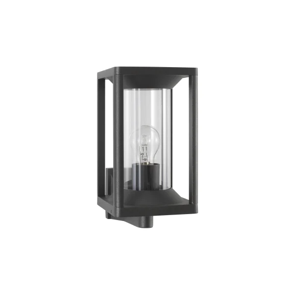 Nova Luce Loeve - applique d'extérieur - 14,5 x 21,5 x 27,6 cm - IP65 - anthracite