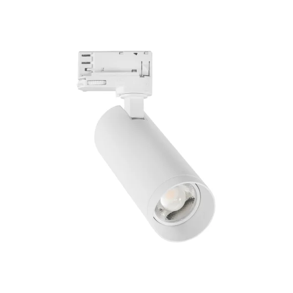 Nova Luce Monvel - Spot sur rail triphasé - 7 x 6 x 15 cm - 15W LED inclus - blanc sable