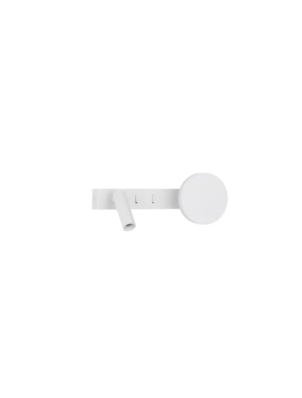 Nova Luce Noima - applique murale - 28,5 x 10 x 8,5 cm - 9W LED inclus - blanc sablé