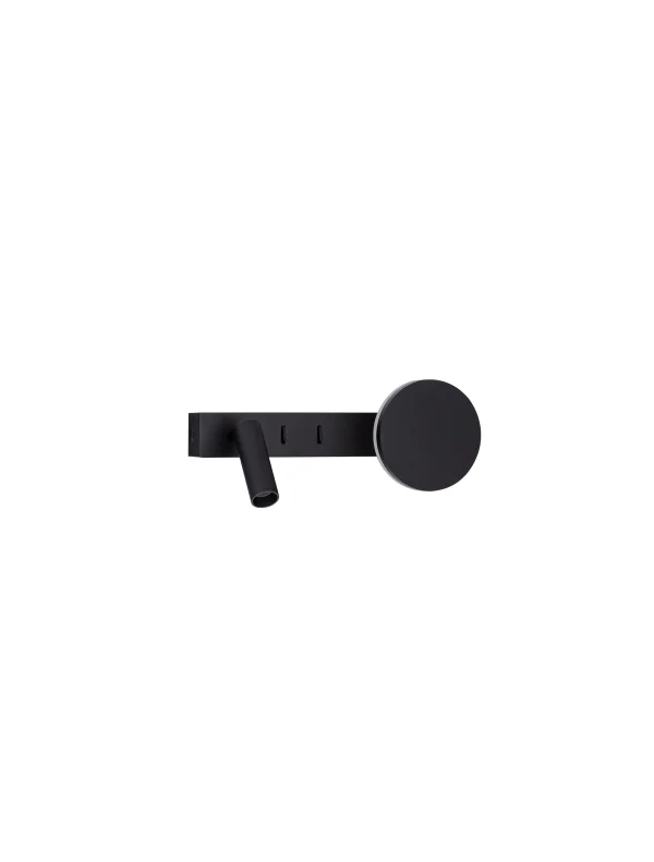 Nova Luce Noima - applique murale - 28,5 x 10 x 8,5 cm - 9W LED inclus - noir sablé