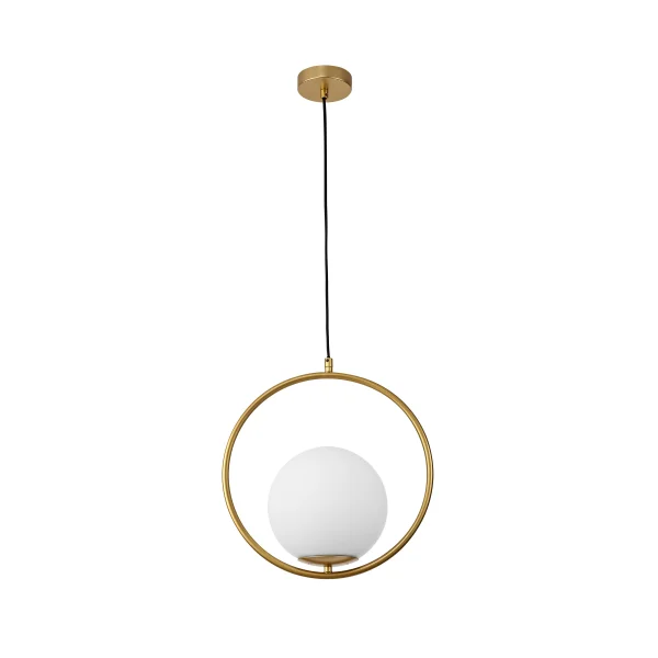 Nova Luce Obitar - lampe suspendue - 35 x 20 x 120 cm - laiton doré