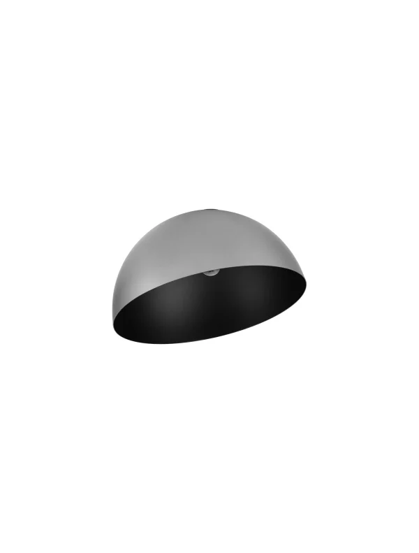 Nova Luce Onia - plafonnier - Ø 50 x 31 cm - métallique et noir sablé