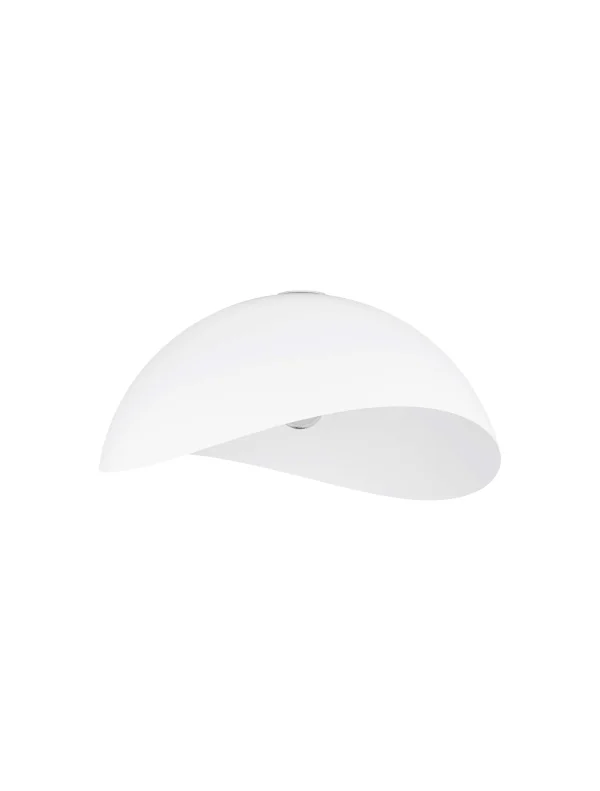 Nova Luce Opsi - plafonnier - Ø 50 x 24 cm - blanc sablé