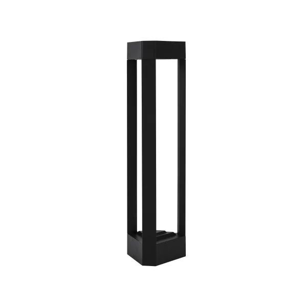 Nova Luce Pax - lampe de jardin - 50 cm - 9W LED inclus - IP54 - noir