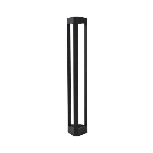 Nova Luce Pax - lampe de jardin - 80 cm - 9W LED inclus - IP54 - noir