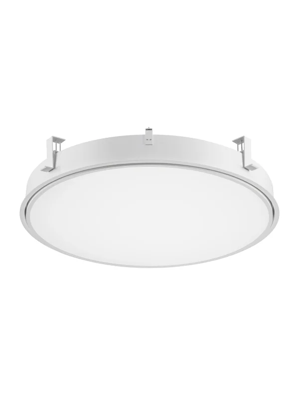 Nova Luce Perfect Profile Trimless - spot encastré sur télécommande (incl.) - Ø 1045 mm, 1030 mm encastré - 120W LED dimmable inclus - 2700K-6000K - blanc