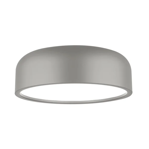Nova Luce Perleto - plafonnier - Ø 48 x 15 cm - gris et blanc
