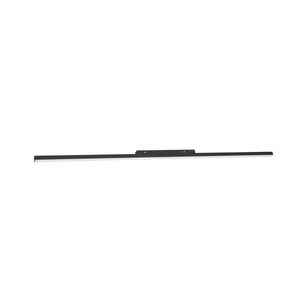 Nova Luce Planet - luminaire pour système de profilés magnétiques - 100 x 3 cm - 26W TRIAC LED dimmable inclus - noir sable