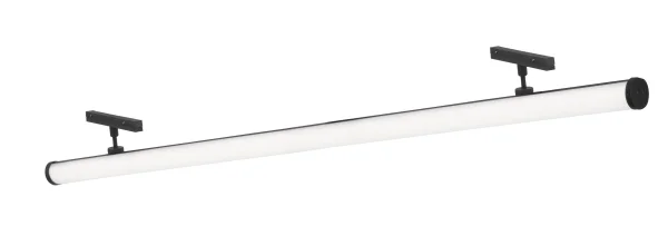 Nova Luce Planet - luminaire sur rail - 150 x 12 cm - 38W LED dimmable inclus - orientable - blanc chaud
