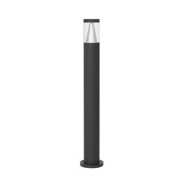 Nova Luce Rock - lampe de jardin - Ø 9 x 83 cm - 10W LED inclus - IP65 - noir sable