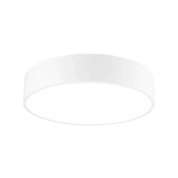 Nova Luce Roda - plafonnier - Ø 40 x 10 cm - 30W LED inclus - blanc - couleur de lumière blanc chaud