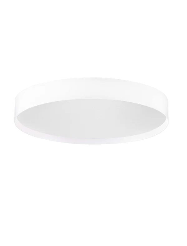 Nova Luce Roi - plafonnier - Ø 40 x 8,5 cm - 37W dimmable LED inclus - blanc sablé