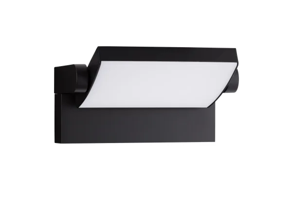 Nova Luce Sally - applique murale d’extérieur - 21 x 16,5 x 10 cm - LED 20W incluse - IP54 - noir