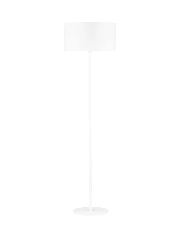 Nova Luce Sibnia - lampadaire - Ø 45 x 164,8 cm - blanc sablé