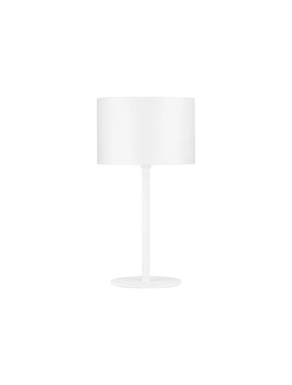Nova Luce Sibnia - lampe de table - Ø 30 x 57,8 cm - blanc sablé