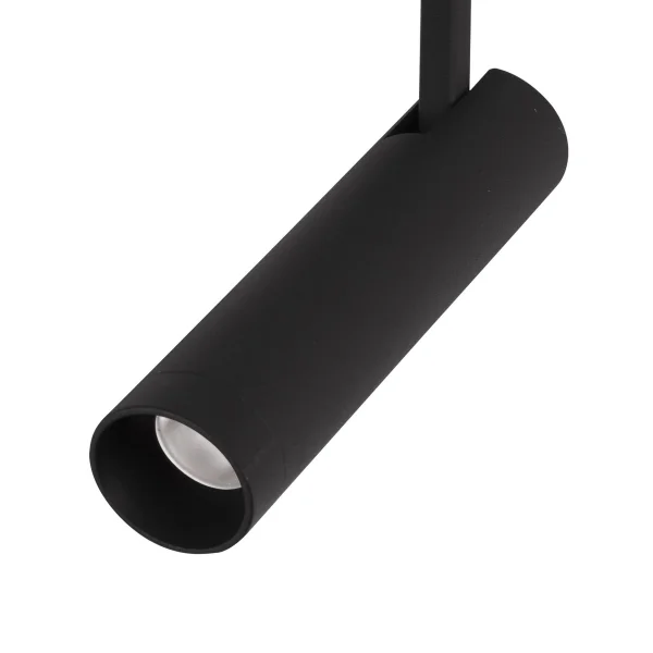 Nova Luce Tag - point lumineux système de rail magnétique - Ø 3,2 x 13,5 cm - 5W LED inclus - noir