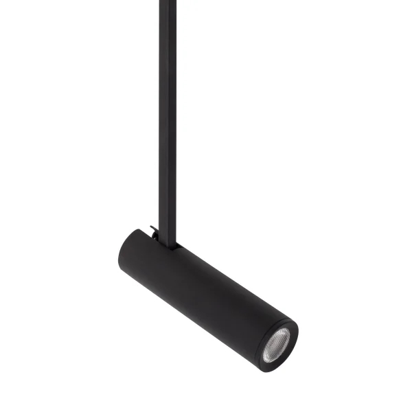 Nova Luce Tek - spot pour système de profilés magnétiques - Ø 3 x 42 cm - 10W LED inclus - noir