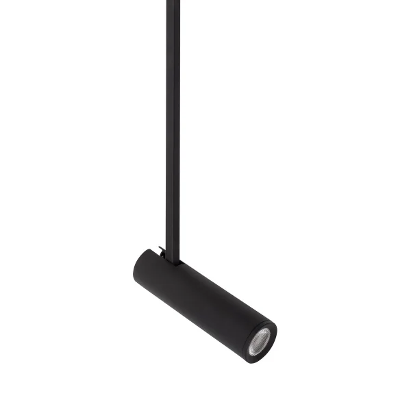 Nova Luce Tek - spot pour système de profilés magnétiques - Ø 3 x 62 cm - 10W LED inclus - noir