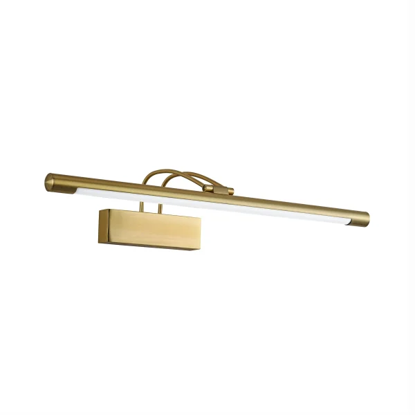 Nova Luce Tiffany - lampe miroir - 57 x 20 x 12,5 cm - 12W LED inclus - laiton