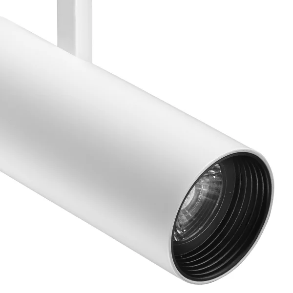 Nova Luce Track - Système de rail triphasé - Ø 6,1 x 21 cm - 12W LED inclus - blanc - couleur de lumière blanche